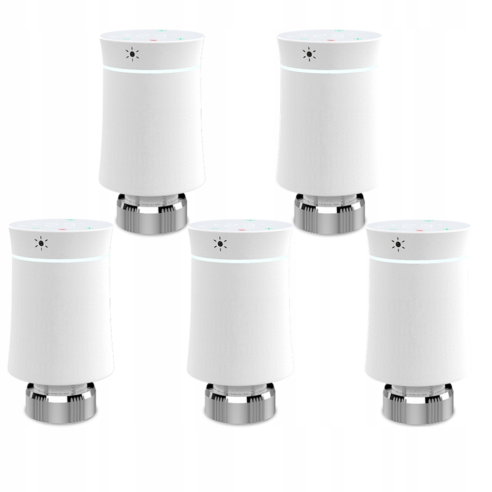 SMART Zigbee Tuya TRV termostatická hlavica 5 ks
